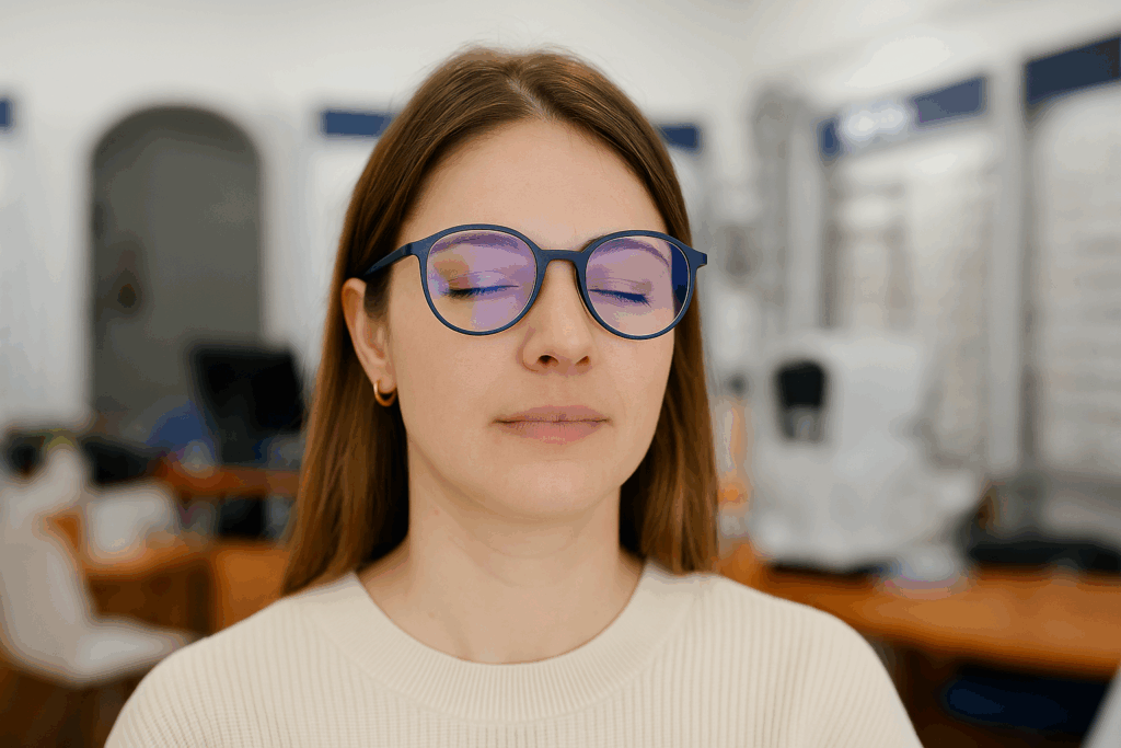 lunettes anti lumière bleue, opticien Perpignan, achat lunettes, lunettes pour ordinateur, protection yeux écran, Optique Saint Martin, Pyrénées-Orientales, fatigue visuelle, verres anti lumière bleue, lunettes contre lumière bleue 66