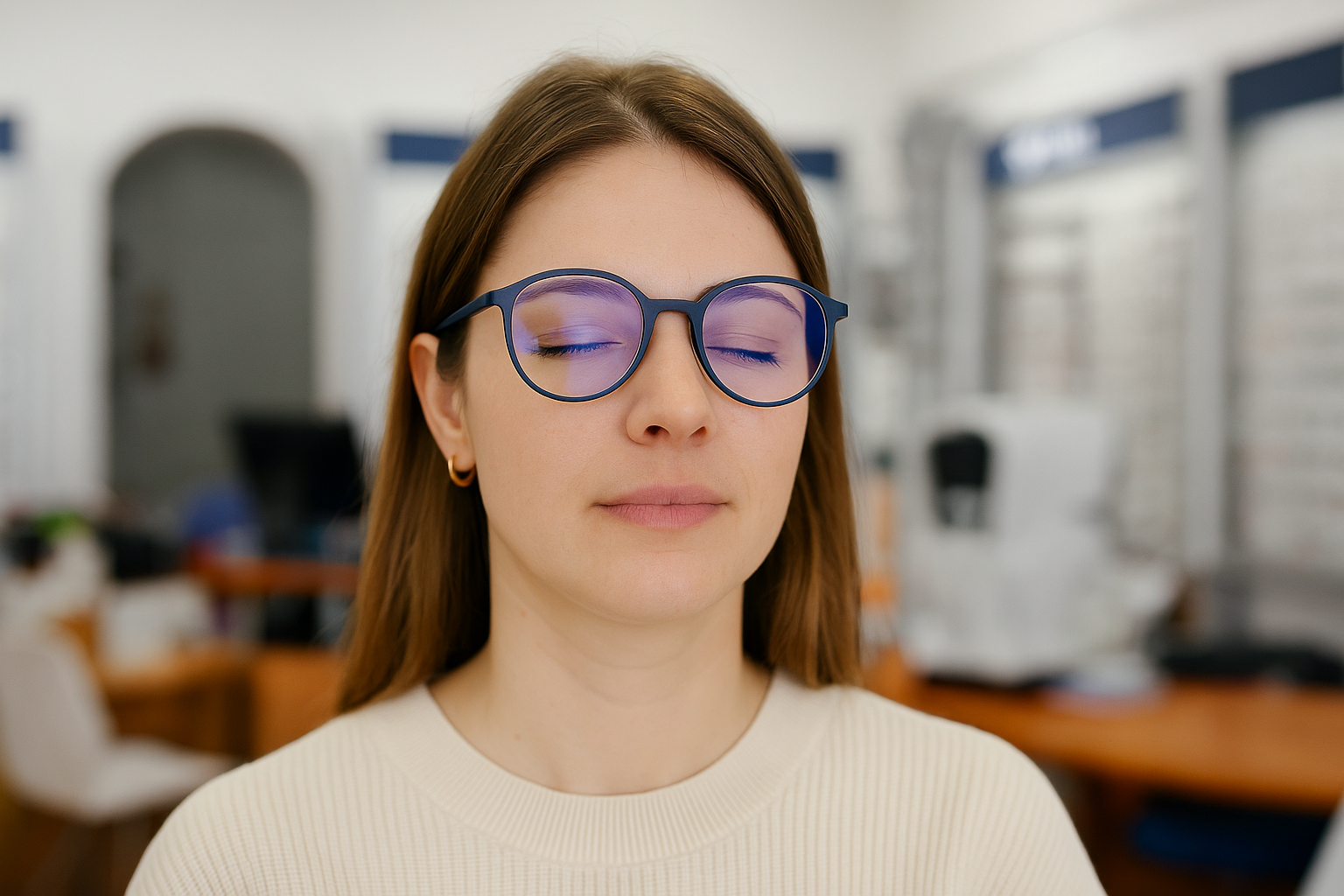 lunettes anti lumière bleue, opticien Perpignan, achat lunettes, lunettes pour ordinateur, protection yeux écran, Optique Saint Martin, Pyrénées-Orientales, fatigue visuelle, verres anti lumière bleue, lunettes contre lumière bleue 66